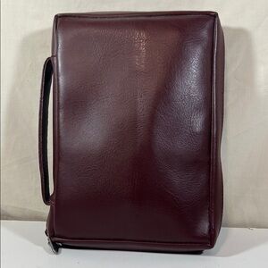 Woman’s Burgundy Bible cover